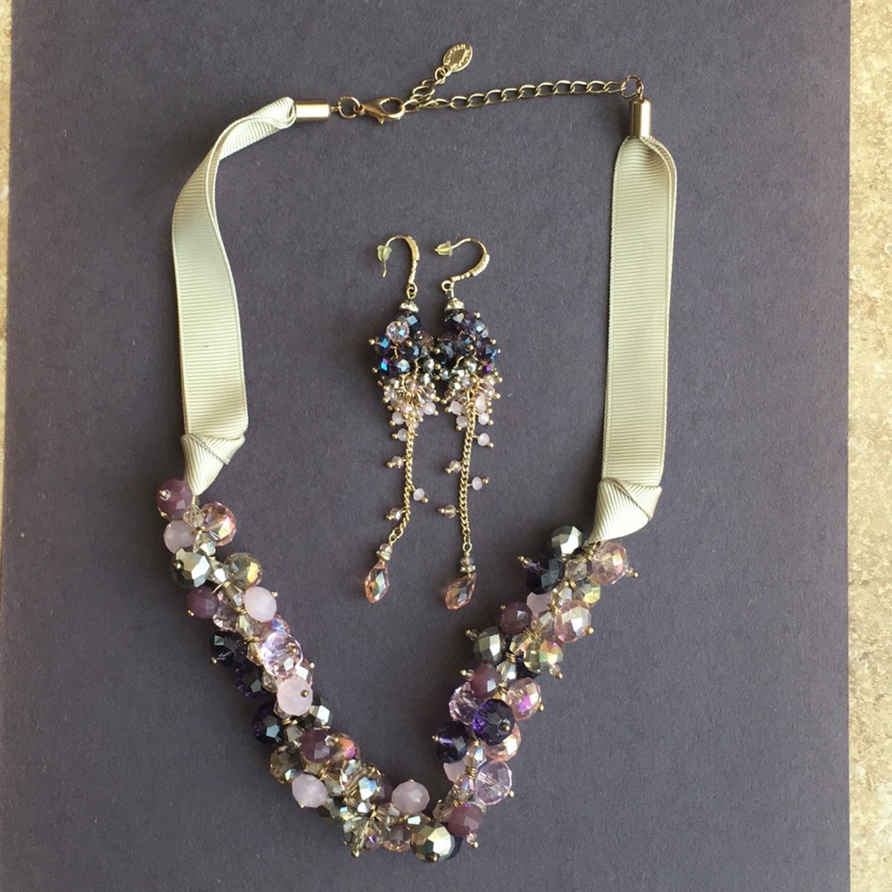 Ali Khan New York Necklace and Earring Set